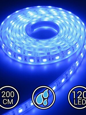 Aquarium LED Strip Extra Bright Blauw 200CM
