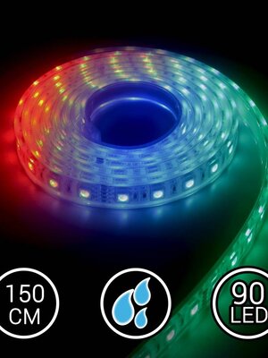 Aquarium LED Strip RGB 150CM Multi-Kleur