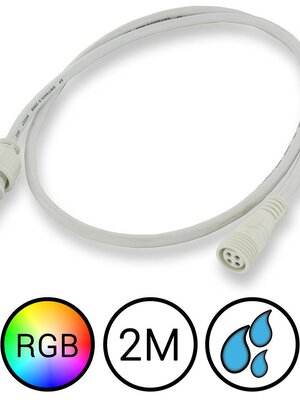 RGB Verlengkabel 200cm voor Aquarium LED Strips