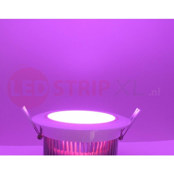 Milight / MiBoxer LED RGBW downlight 12W met driver RGB + Warm Wit