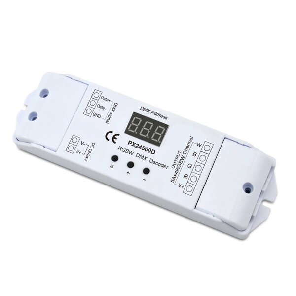Euchips DMX Decoder RGBW 4 kanaals