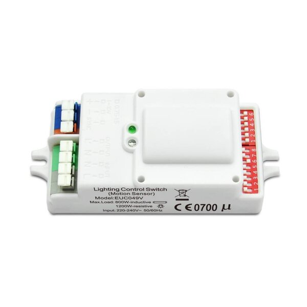 Euchips 1-10V bewegingsmelder met ingebouwde lichtsensor
