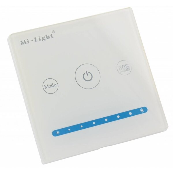 Milight / MiBoxer Wandpaneel voor LED Strips enkele kleur