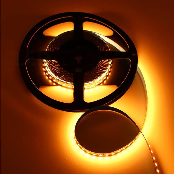 Nichia LED Strip 2000K Flame Wit 5 meter 24V - Deluxe