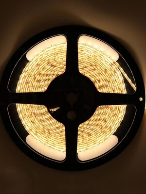 LED Strip Warm Wit 5 Meter 120 LED 12 Volt - Ultra