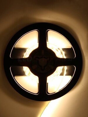 LED Strip Extra Warm Wit 1 Meter 120 LED 12 Volt - Ultra