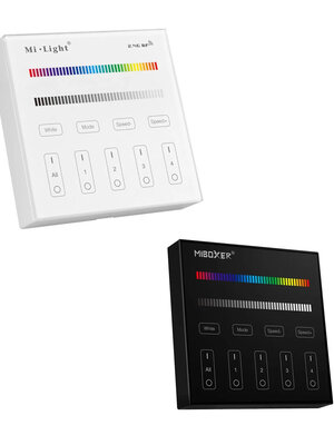 2.4GHz Wandpaneel voor RGB/RGBWLED Strips