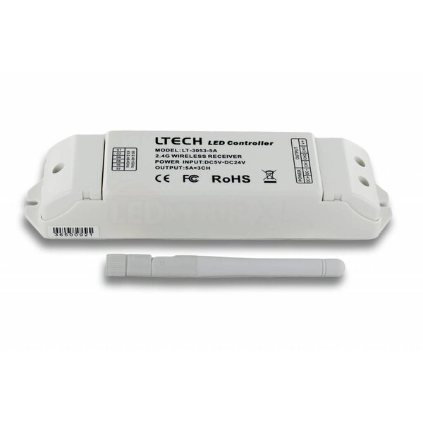 Ltech Draadloze LED Versterker voor RGB Signaal