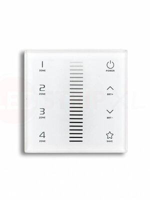 Wandpaneel EX5 voor 2.4G en DMX512 bediening