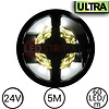 24V LED Strip Helder Wit 5 Meter 60 LED per meter  - Ultra
