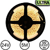 24V LED Strip Warm Wit 5 Meter 120 LED per meter - Ultra
