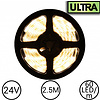 24V LED Strip Warm Wit 2.5 Meter 60 LED per meter - Ultra