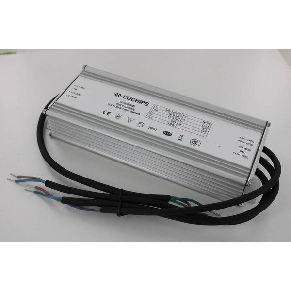 Euchips Waterdichte LED Driver 24V Dimbaar 1-10V 320W