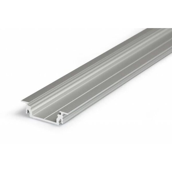 Topmet Aluminium inbouw profiel voor 14mm strips 1 meter Groove14