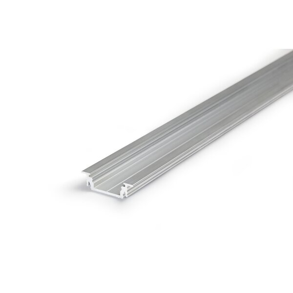 Topmet Aluminium inbouw profiel voor 14mm strips 2 meter Groove14