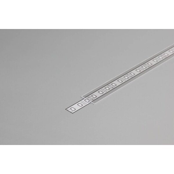 Topmet Transparante Cover 1m voor 10mm TOPMET profielen