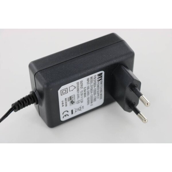 DYS LEDstrip voedingsadapter 12V-2A – 25 Watt - TÜV keurmerk - Efficiëntielevel 6