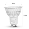 Milight / MiBoxer 4 Watt RGB + Warm Wit en Koud Wit GU10 CCT Dual White Inbouw Spot