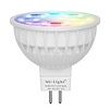 Milight / MiBoxer 4 Watt 12 Volt RGB + Warm Wit en Koud Wit MR16 CCT Dual White Inbouw Spot