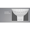Milight / MiBoxer 4 Watt 12 Volt RGB + Warm Wit en Koud Wit MR16 CCT Dual White Inbouw Spot