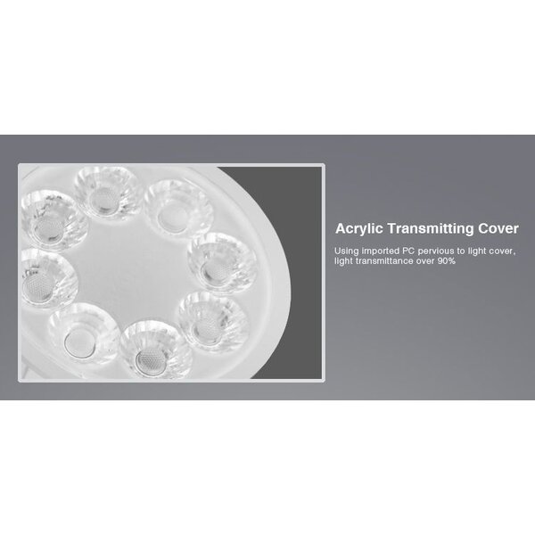 Milight / MiBoxer 4 Watt 12 Volt RGB + Warm Wit en Koud Wit MR16 CCT Dual White Inbouw Spot