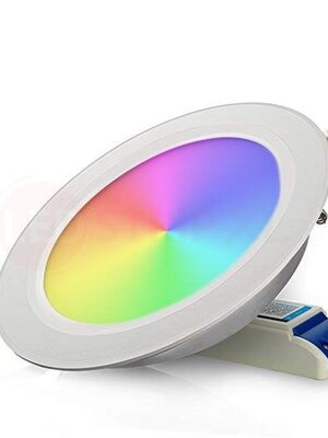 12 Watt RGB + Warm Wit + Koud Wit CCT Downlight Dual White