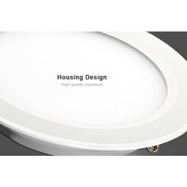 Milight / MiBoxer 12 Watt RGB + Warm Wit + Koud Wit CCT Downlight Dual White