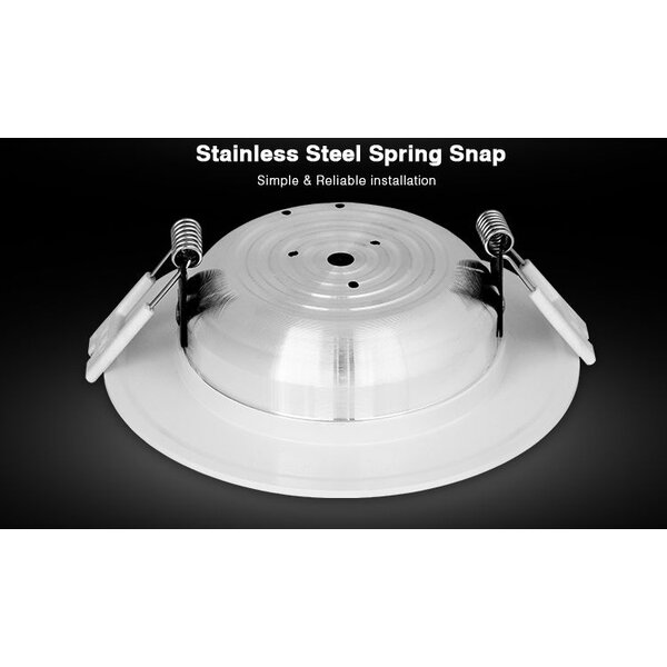 Milight / MiBoxer 6 Watt RGB + Warm Wit + Koud Wit CCT Downlight Dual White