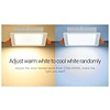 Milight / MiBoxer 9 Watt RGB + Warm Wit + Koud Wit CCT Downlight Vierkant