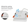 Milight / MiBoxer 9 Watt RGB + Warm Wit + Koud Wit CCT Downlight Vierkant