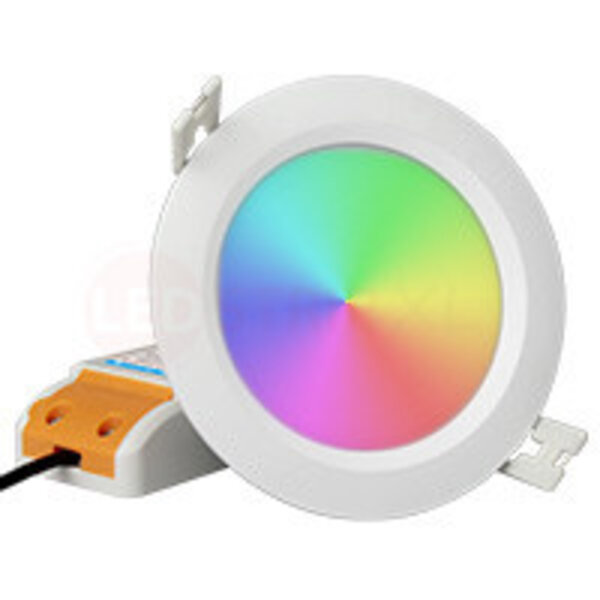 Milight / MiBoxer 6 Watt RGB + Warm Wit + Koud Wit CCT Downlight Waterdicht IP54
