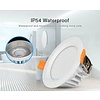Milight / MiBoxer 6 Watt RGB + Warm Wit + Koud Wit CCT Downlight Waterdicht IP54