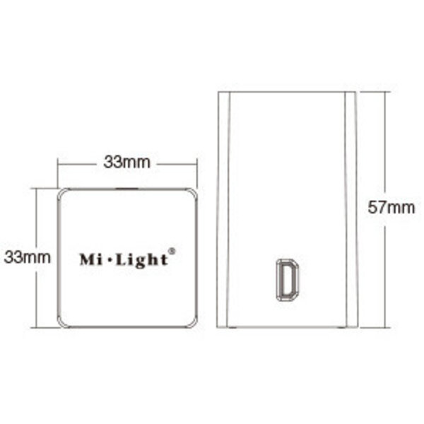 Milight / MiBoxer Amazon Alexa WiFi Adapter voor Android en iOS