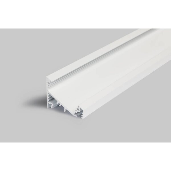 Topmet XL 27mm Aluminium hoek profiel 2 meter 60/30 graden Corner27