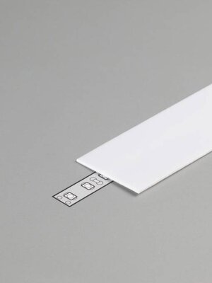 Milky Cover 2m voor 27mm TOPMET profielen