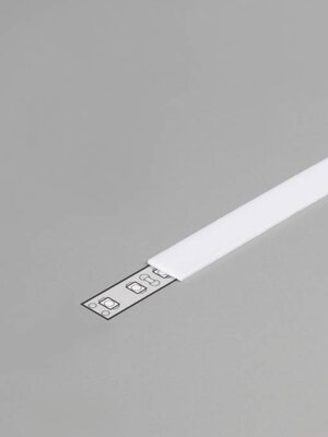 SLIM Milky Cover 1m voor 8mm TOPMET profielen