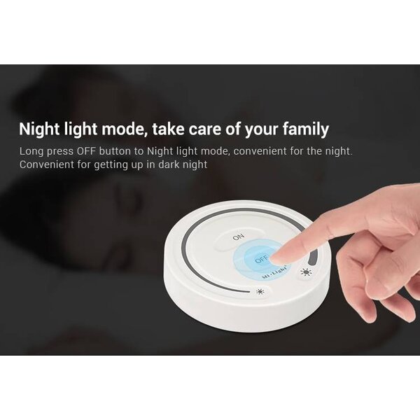 Milight / MiBoxer Draadloze Dimmer voor enkel kleurige LEDStrips