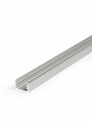 Aluminium opbouw profiel SLIM voor 8mm strips 2 meter