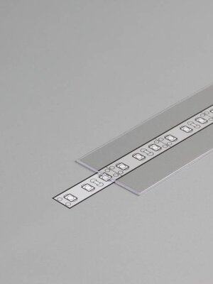 Transparante Cover 2m voor 27mm TOPMET profielen