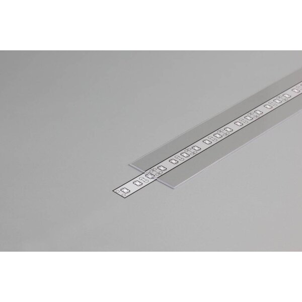 Topmet Transparante Cover 1m voor 27mm TOPMET profielen