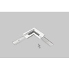 Topmet 90 graden hoek connector voor Topmet inbouw profiel Groove10