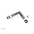 Topmet 90 graden hoek connector voor Topmet SLIM8 opbouw profiel 8mm