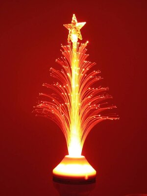 Sfeervolle LED kerstboom met E27 fitting – Rood