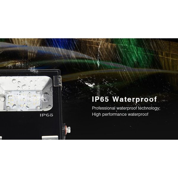 Milight / MiBoxer 10 Watt RGB+CCT LED Floodlight Warm Wit + Koud Wit