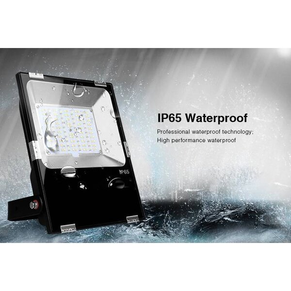 Milight / MiBoxer 50 Watt RGB+CCT LED Floodlight Warm Wit + Koud Wit