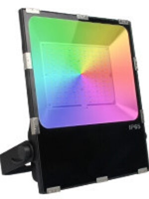 100 Watt RGB+CCT LED Floodlight Warm Wit + Koud Wit