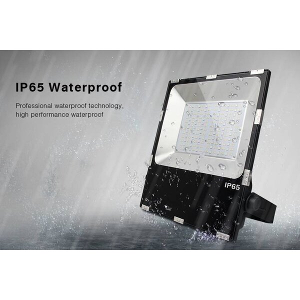 Milight / MiBoxer 100 Watt RGB+CCT LED Floodlight Warm Wit + Koud Wit