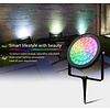 Milight / MiBoxer 15 Watt 230 Volt RGB + Warm Wit + Koud Wit Tuinlamp