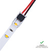 Ledstrip connector strip naar draad voor IP20 strips 8mm