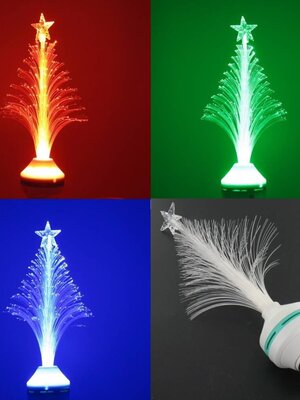 Sfeervolle LED kerstboom met E27 fitting – RGB
